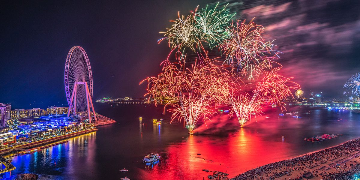 New Year Celebration Fireworks